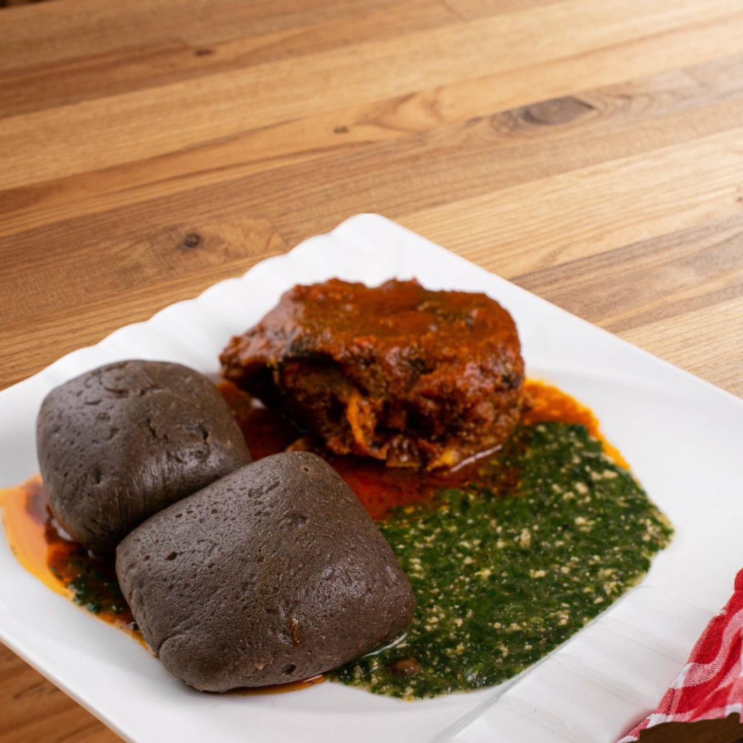 Gbegiri Edewu And Stew
