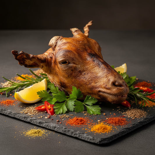 Whole Goat Head