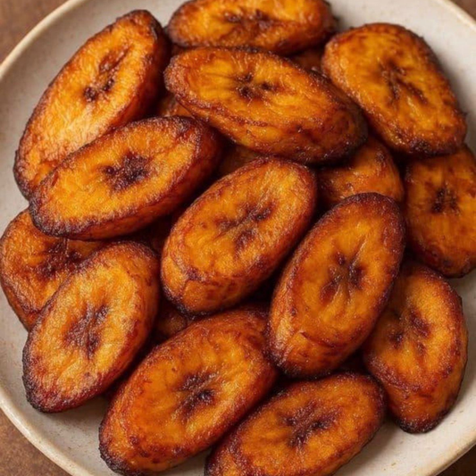 Fried Plantain without any Sauce