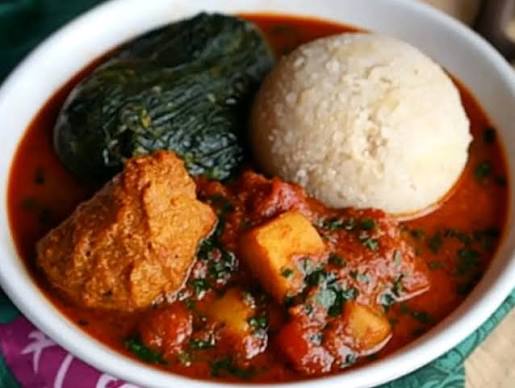 Gbegiri Edewu Stew & Pounded Yam