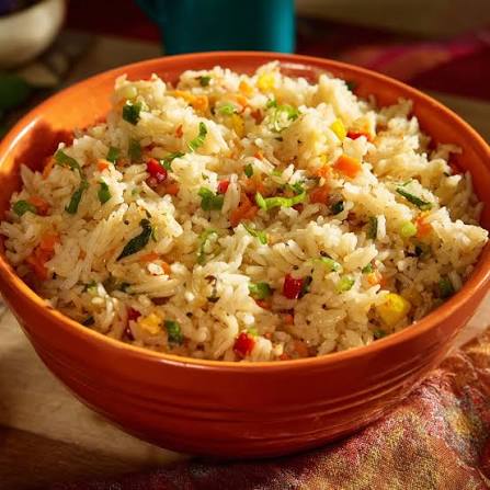 Coconut Rice cooked with coconut Flavour